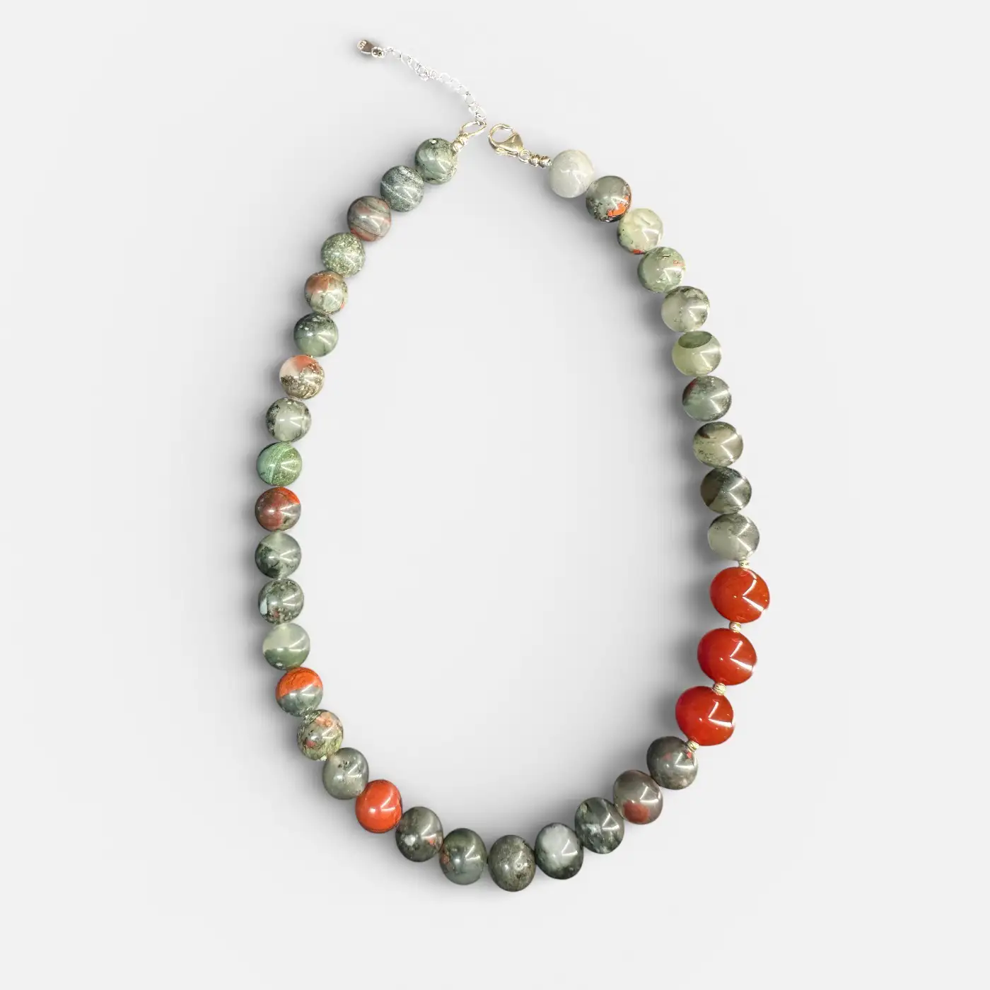 Forest flame handmade necklace