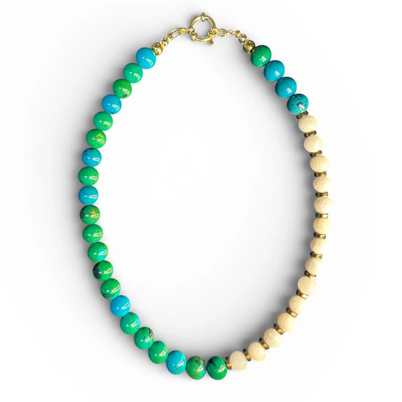 Sea and sand gemstone jewelry