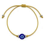 gold evil eye