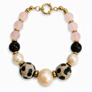 Soft pink pearls